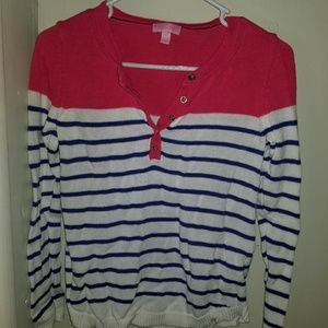 Thin striped sweater sz small